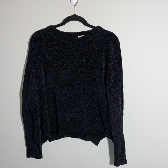 black velvet sweater - Picture 1 of 3